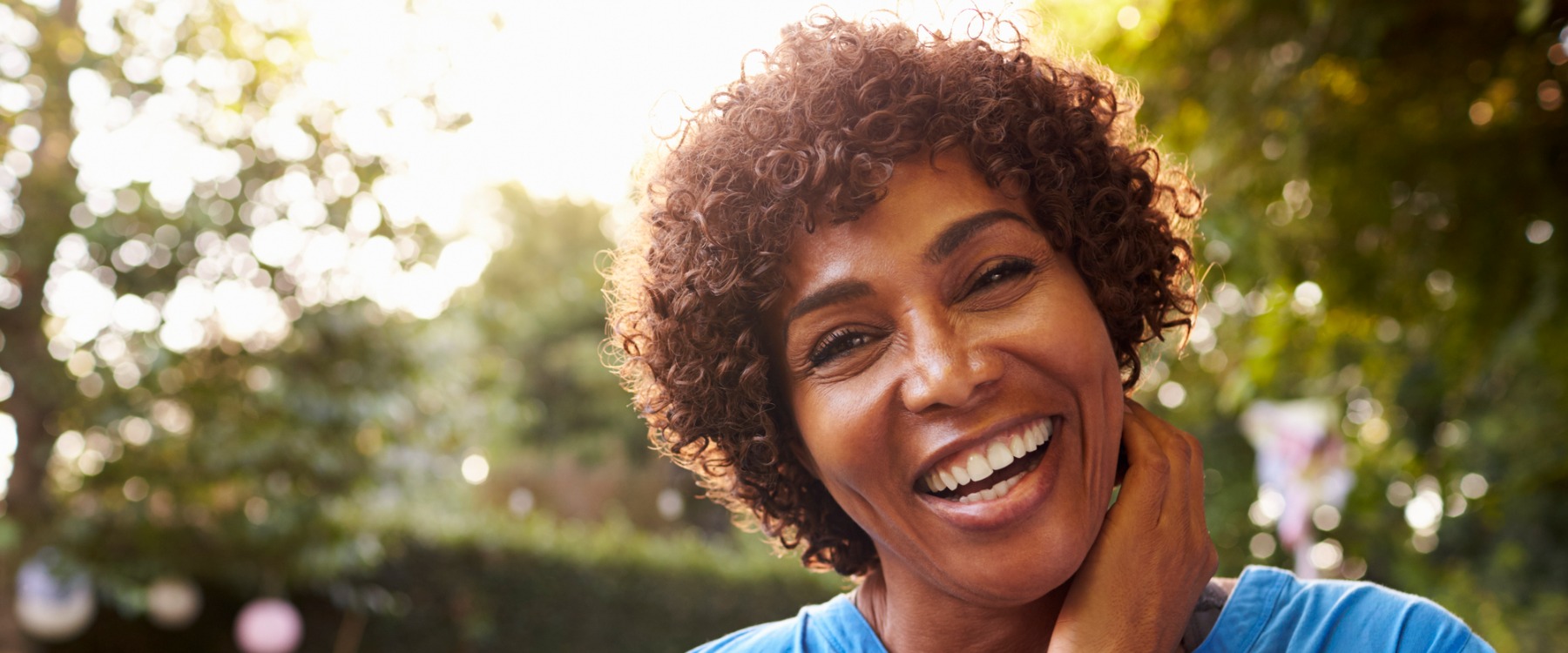 Portrait of mature woman